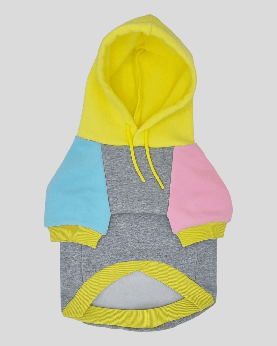 Pink yellow blue hoodie best sale